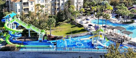 Een verwarmd zwembad