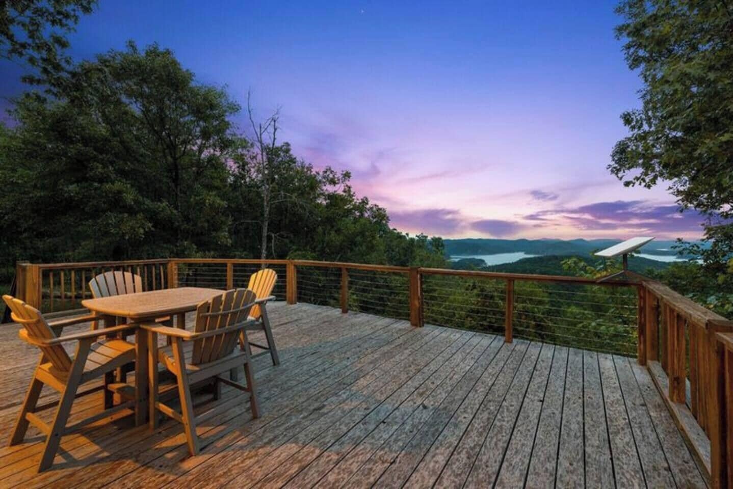 Perched on the edge—your private deck offers sweeping, unobstructed views that stretch for miles.