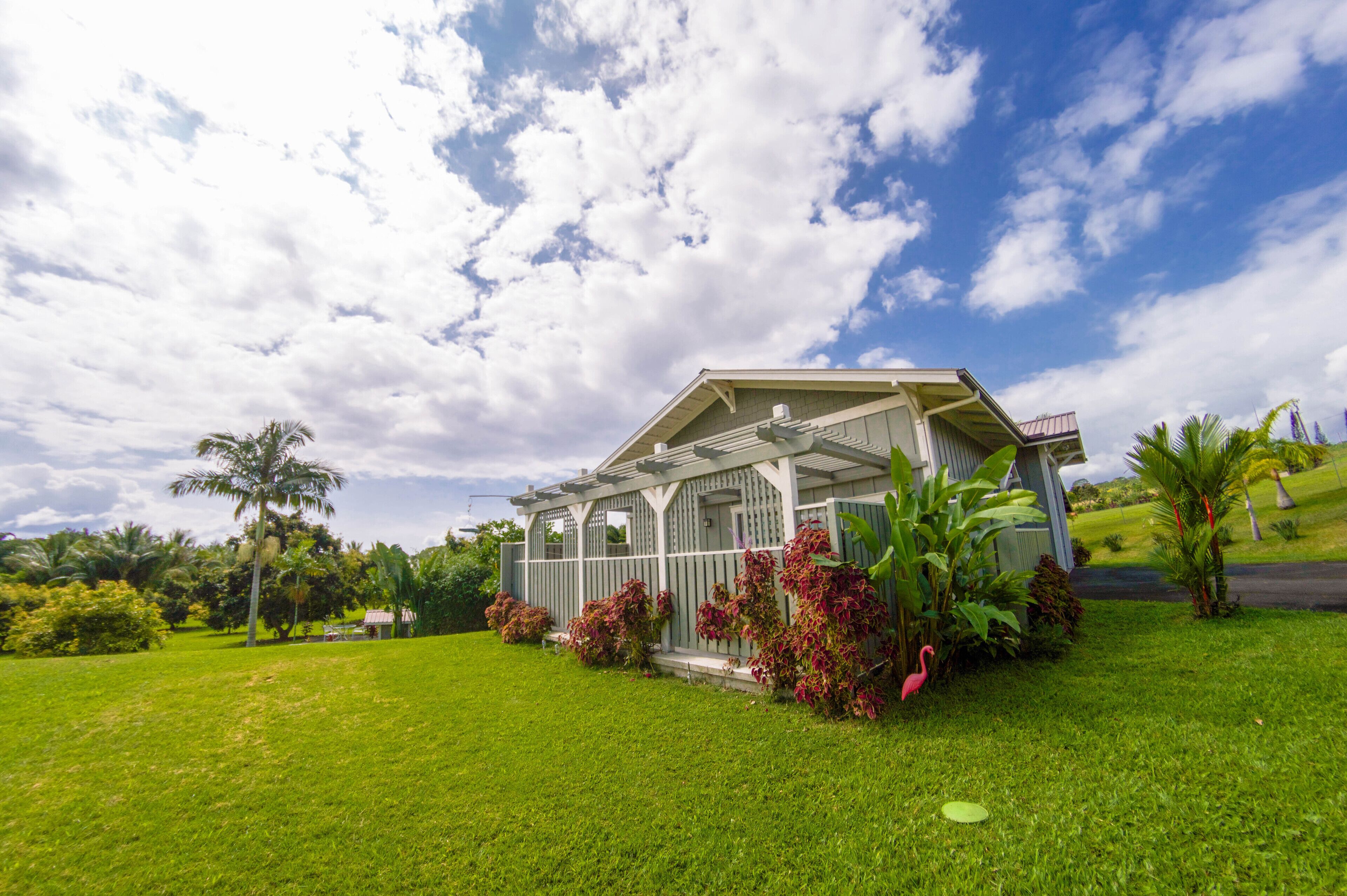 Ocean View Couple's Cottage with Fruit Orchard