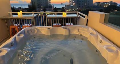5-stöckiges Haus mit eigenem Aufzug, Dachterrasse, Whirlpool und herrlichem Ausblick