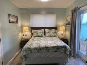 4 soveværelser, senge med madrasser af memory foam