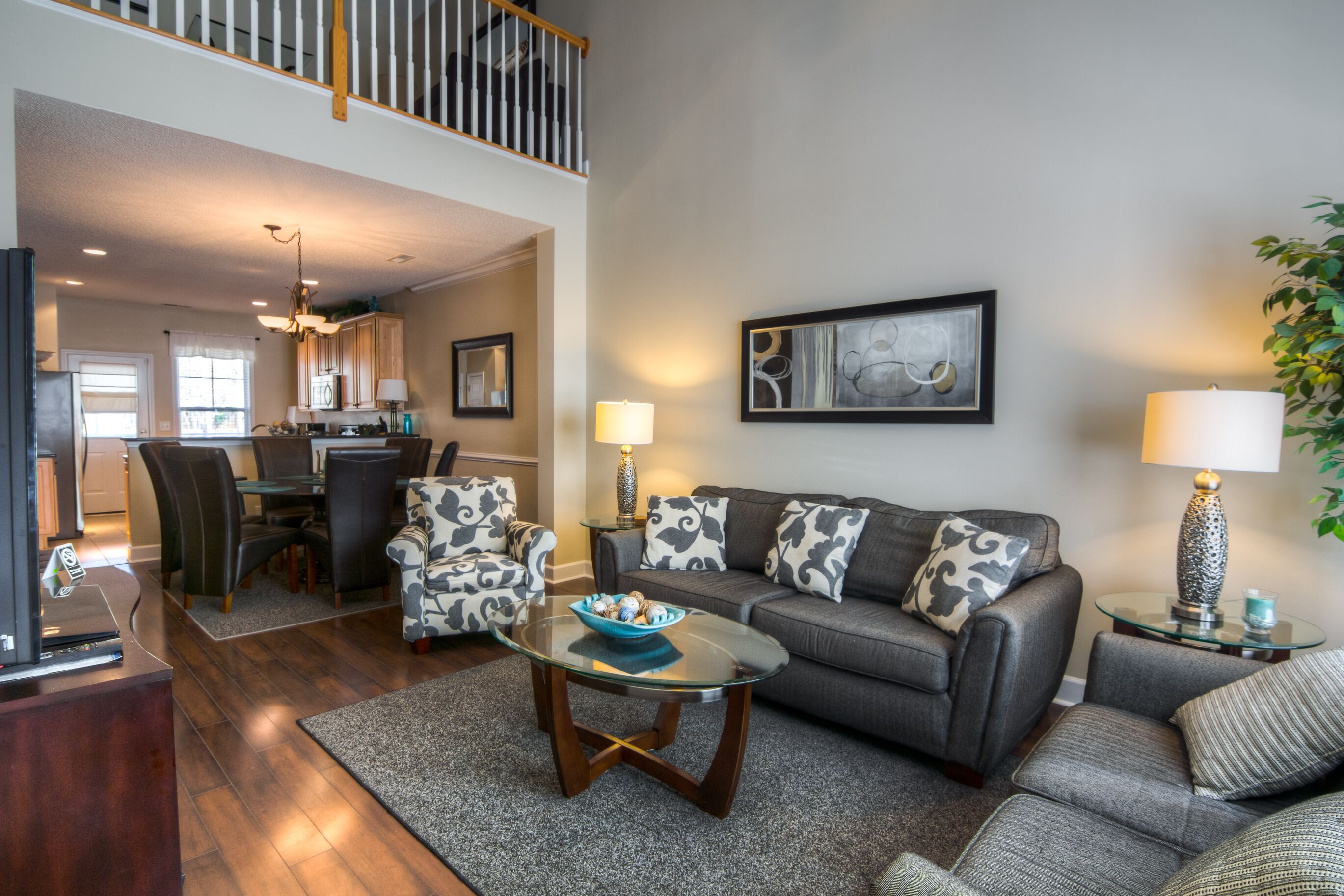 Télévision, lecteur de DVD, livres, vidéothèque