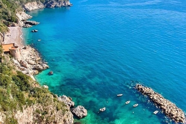 Am Strand, Liegestühle, Strandtücher