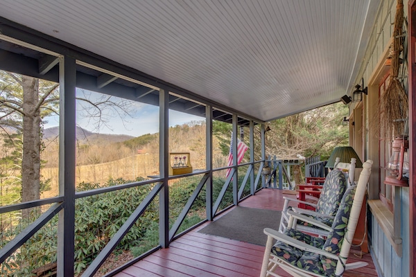 180 degree mountain view