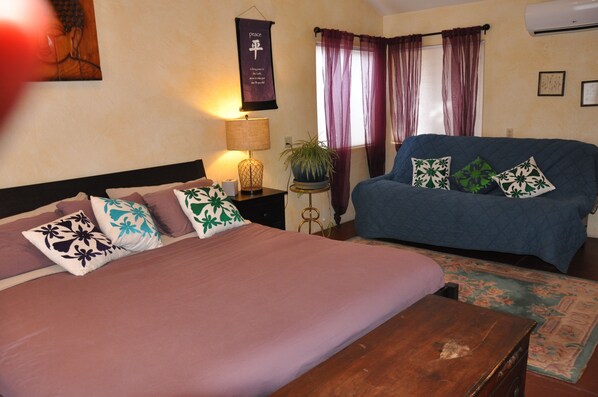 1 chambre, fer et planche à repasser, Wi-Fi gratuit, draps fournis