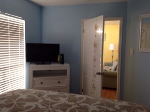1 bedroom, iron/ironing board, travel crib, free WiFi