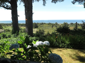 A patio with a view!