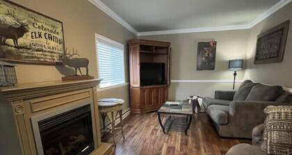 Private Spacious cabin with 2 person Jacuzzi Tub. Dog friendly. Fenced patio