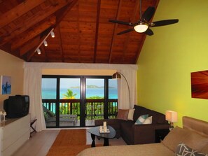 Smart TV, DVD player, books, video library - ★★★★★ Luxury Condo at Sapphire Beach Resort and Marina - WiFi I (St. Thomas)