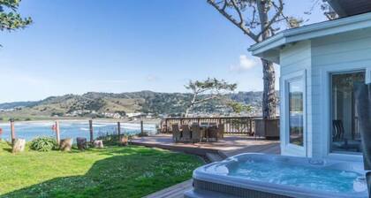 Oceanview Family Retreat with Saltwater Hot Tub – Steps from the Beach