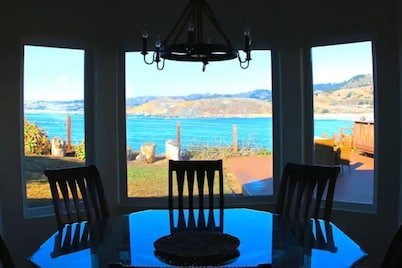 Oceanview Family Retreat with Saltwater Hot Tub – Steps from the Beach