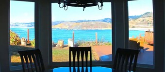 Oceanview Family Retreat with Saltwater Hot Tub – Steps from the Beach