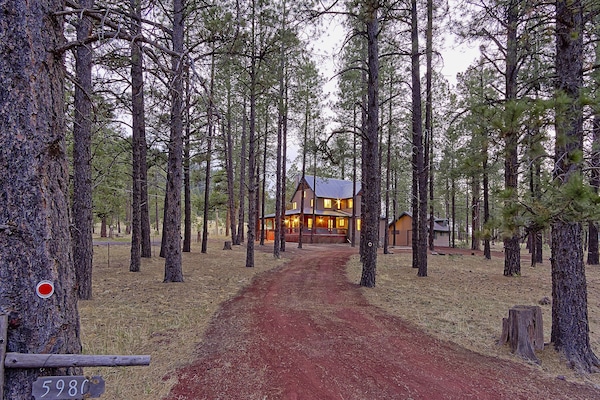 View of house from driveway entry.