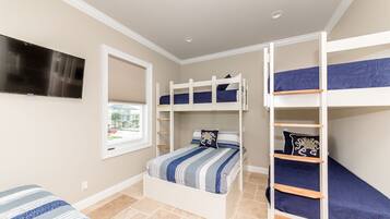 11 bedrooms, iron/ironing board, travel crib, free WiFi