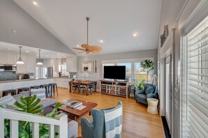 Smart TV, video games, DVD player