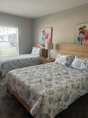 2 bedrooms, desk, iron/ironing board, free WiFi