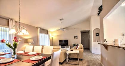 Upea 3 sänky / 2 kylpyhuonetta Den / lähellä Disney / eteinen uima-allas / poreallas / FreeWiFi / Xbox1