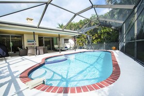 Piscine couverte, piscine chauffée