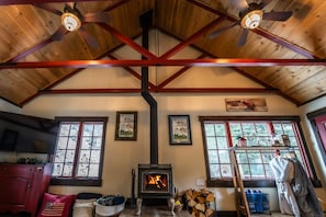 Interior - Private mountain escape • Above the creek • Hot tub • Quiet setting • Tucked into Sundance Canyon (Sundance)