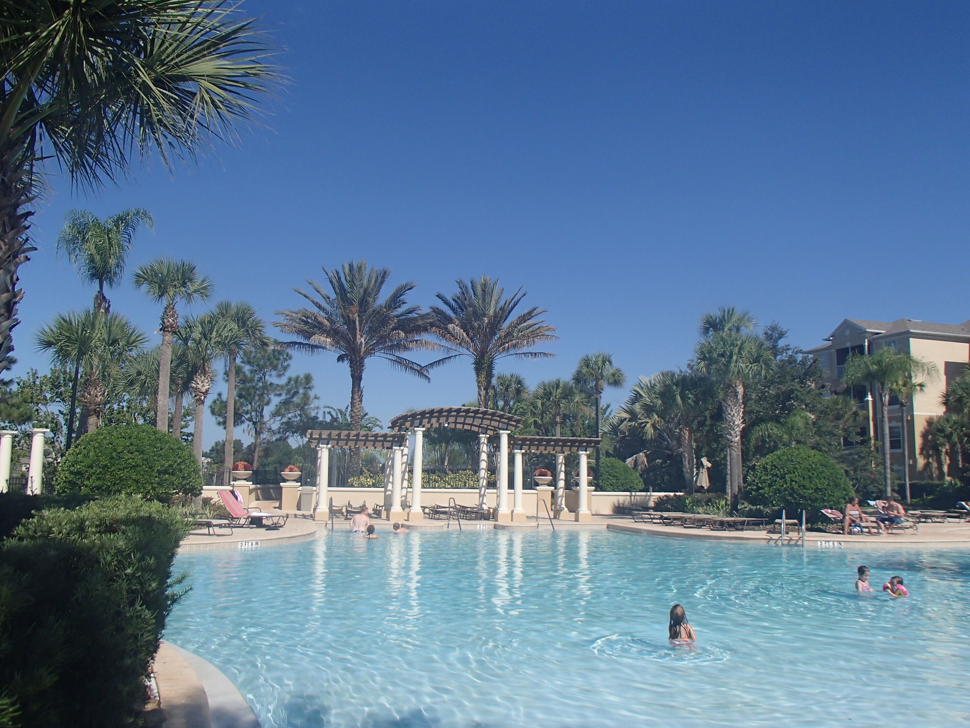 Una piscina climatizada