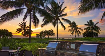 Honua Kai Ground Floor huge yard ~ Konea 142 ~1 minute walk to Pools/Beach/BBQs!