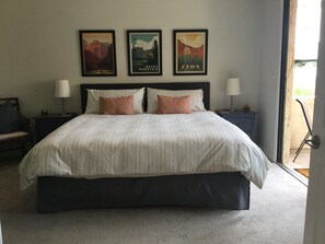 2 chambres, fer et planche Ă repasser, Wi-Fi gratuit, draps fournis