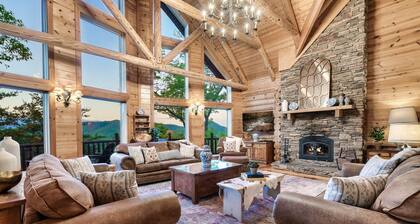 Upscale, mukautettu perääntyminen. Yksi laji 7000 neliömetriä. Lodge, näkymät ja uima-allas