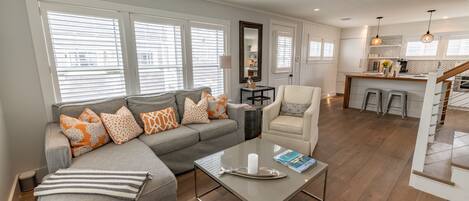 Smart-tv, een muziekbibliotheek en een stereo