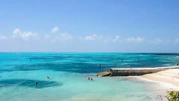 Sun loungers, beach towels