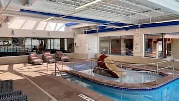 Indoor pool, outdoor pool