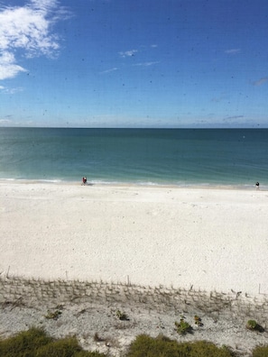 Plage, chaises longues, serviettes de plage