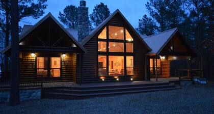 On A Whim is a luxury log cabin that has something for everyone