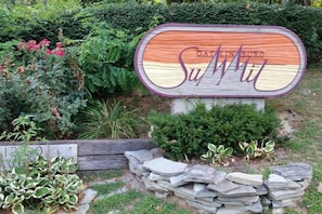 Discover Gatlinburg, nestled among lush greenery and vibrant flowers.