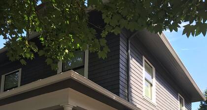 Pet friendly apartment with covered patio and fenced-in yard.