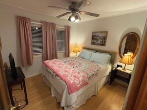 3 habitaciones, camas con efecto memoria y escritorio 