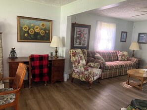 TV connectée, cheminée, Netflix, Hulu