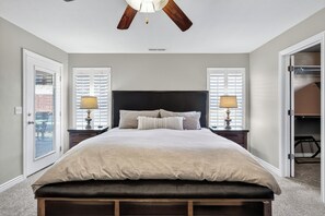 3 soverom, strykejern/-brett, reiseseng for barn og wi-fi (inkludert)