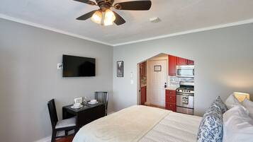 1 bedroom, iron/ironing board, travel crib, free WiFi