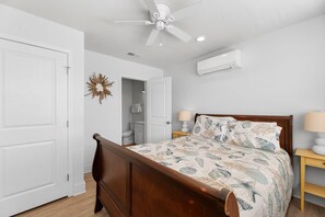 2 soverom, strykejern/-brett, wi-fi (inkludert) og sengetøy