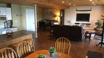 TV, video games, DVD player, books