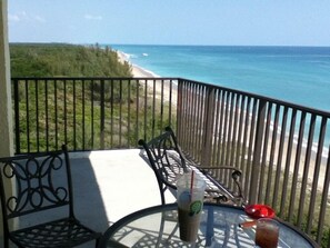 Property grounds - Penthouse Beachfront Condo with wrap around balcony and pool (Jensen Beach)