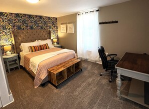 4 dormitorios, tabla de planchar con plancha, wifi gratis y ropa de cama