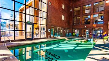 Indoor pool, a heated pool