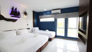 Family Room | 办公桌、遮光窗帘、隔音、免费 WiFi