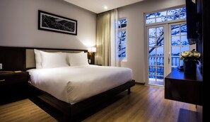 Panoramic-Studio | Minibar, Zimmersafe, Schreibtisch, laptopgeeigneter Arbeitsplatz