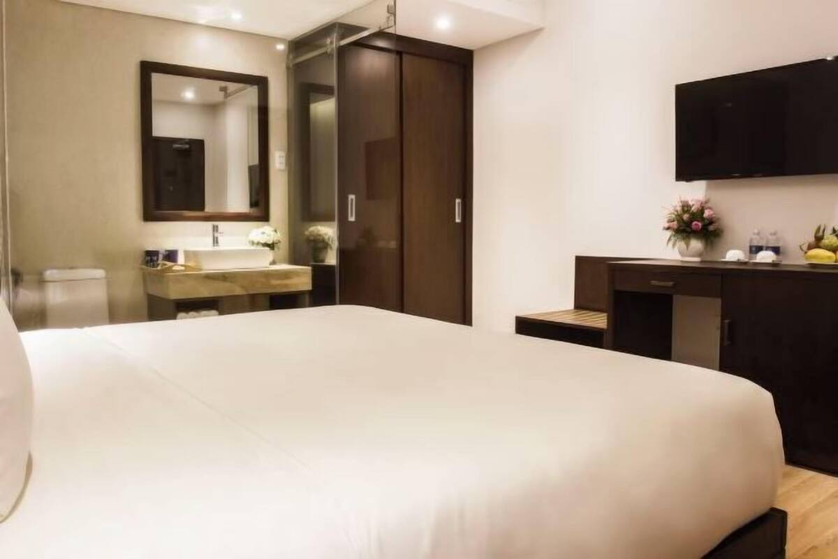 1 Schlafzimmer, Minibar, Zimmersafe, Schreibtisch