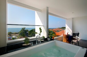 Free toiletries, hair dryer, slippers, towels