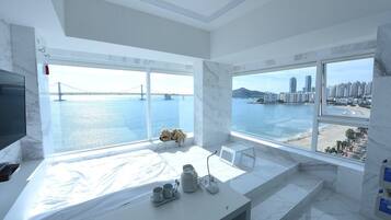 Chambre Double Premium, vue océan