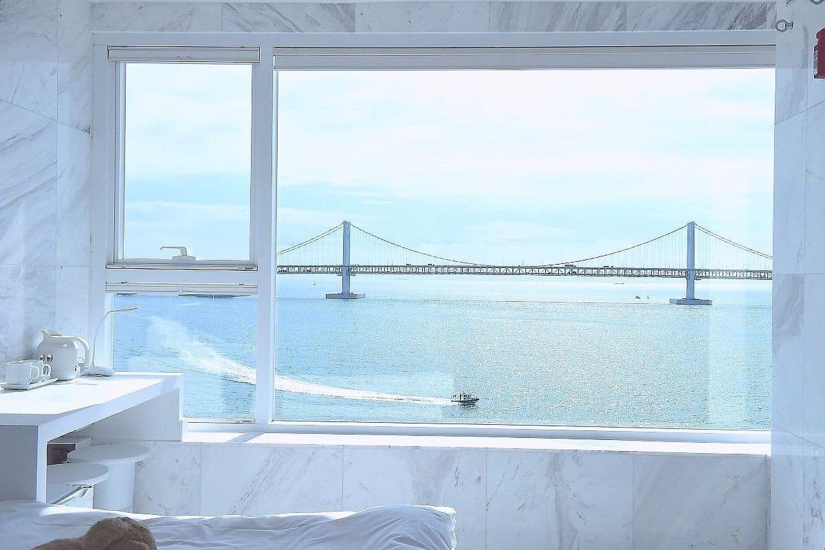 Premium Suite, 1 Bedroom, Ocean View | Bathroom | Shower, designer toiletries, hair dryer, slippers
