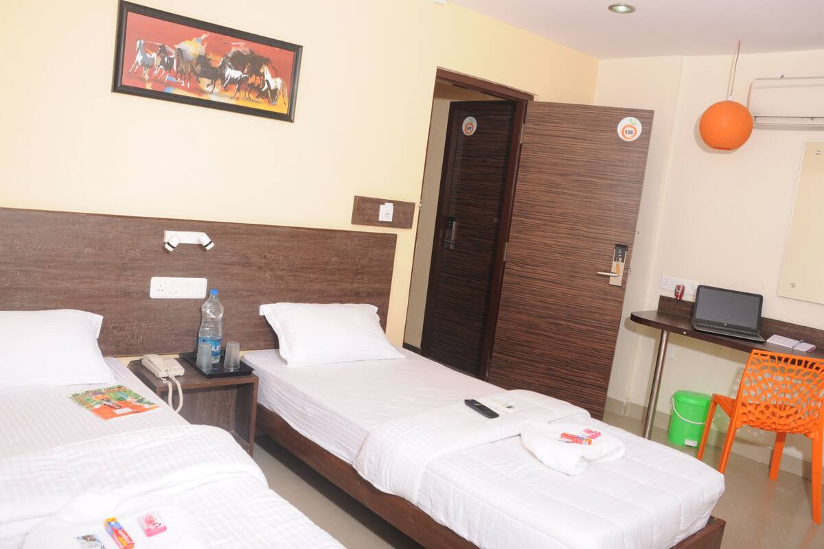 Phòng 2 giường đơn Exclusive, 2 phòng ngủ | 1 phòng ngủ, két bảo mật tại phòng, bàn, bàn ủi/dụng cụ ủi quần áo